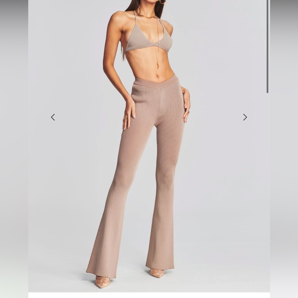 SER.O.YA flare luxe pants S NEW $250